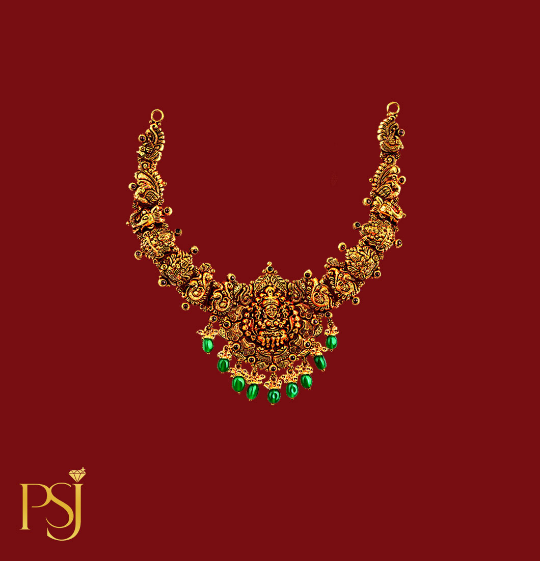 Traditional Gold Long Necklace